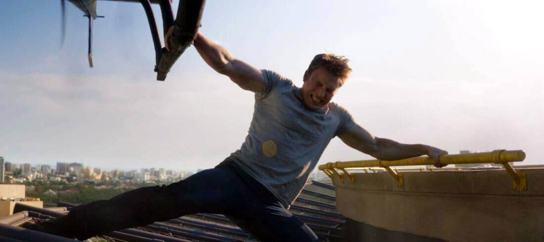 chris evans workout routine civil war