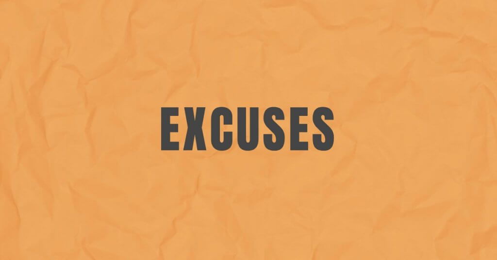 fitness excuses